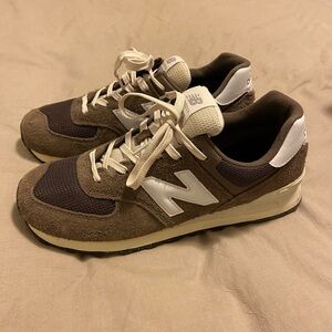 New Balance 574 Brown Sneakers